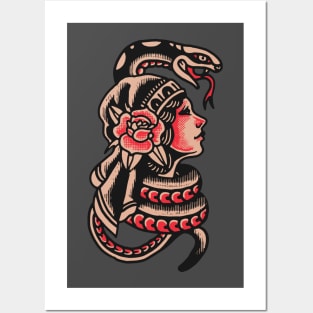 snake lady Posters and Art